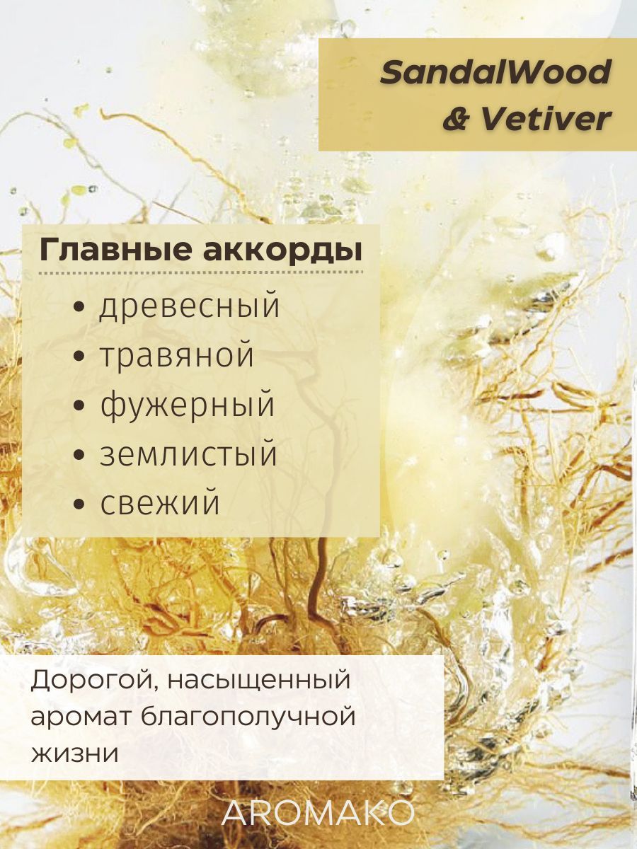 Подарочный набор AromaKo «Сандал и Ветивер / Лес после дождя / Coffee & Baileys»