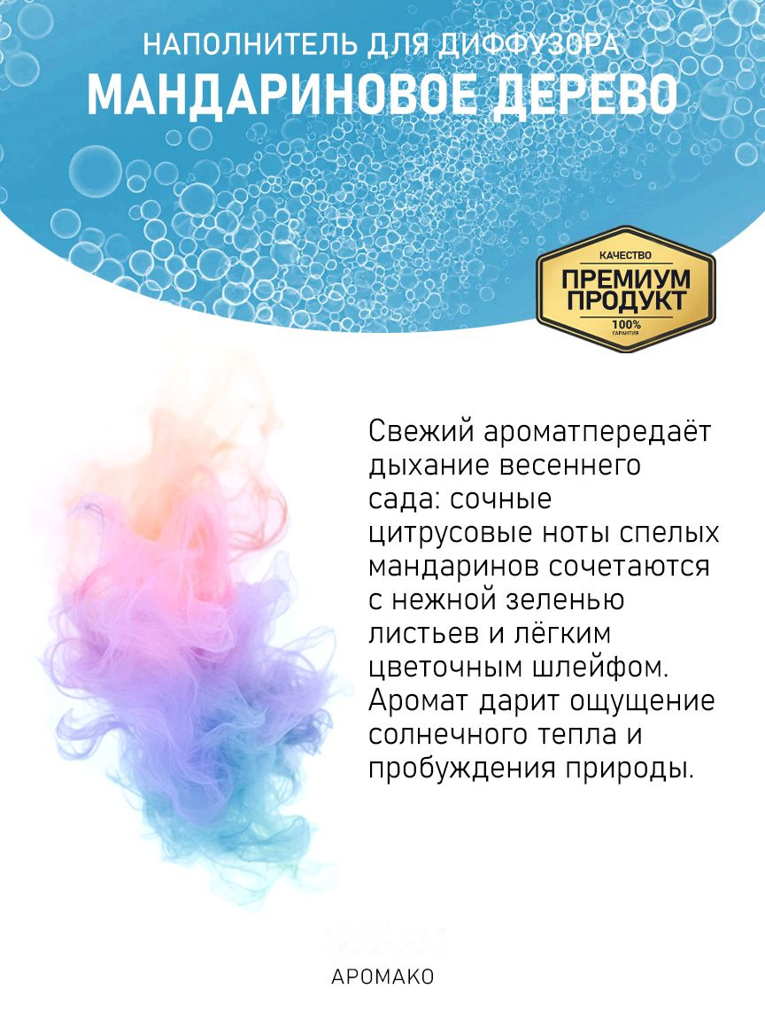 Рефил для аромадиффузора «Мандариновое Дерево»