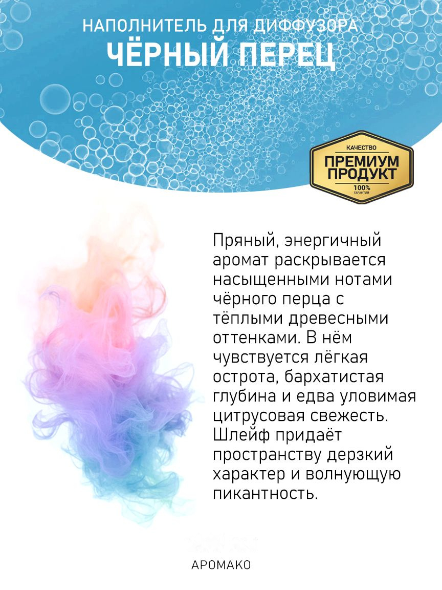 Рефил для аромадиффузора «Чёрный Перец»