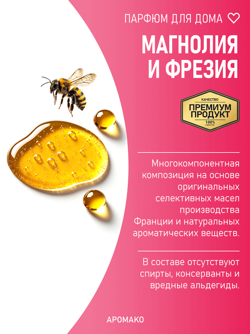 МАГНОЛИЯ И ФРЕЗИЯ 200 мл