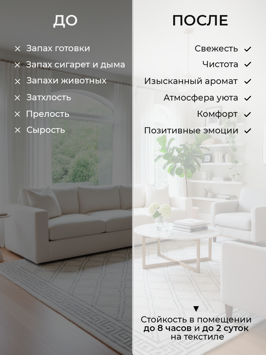 Спрей для дома AromaKo «Лес после дождя», 50 мл