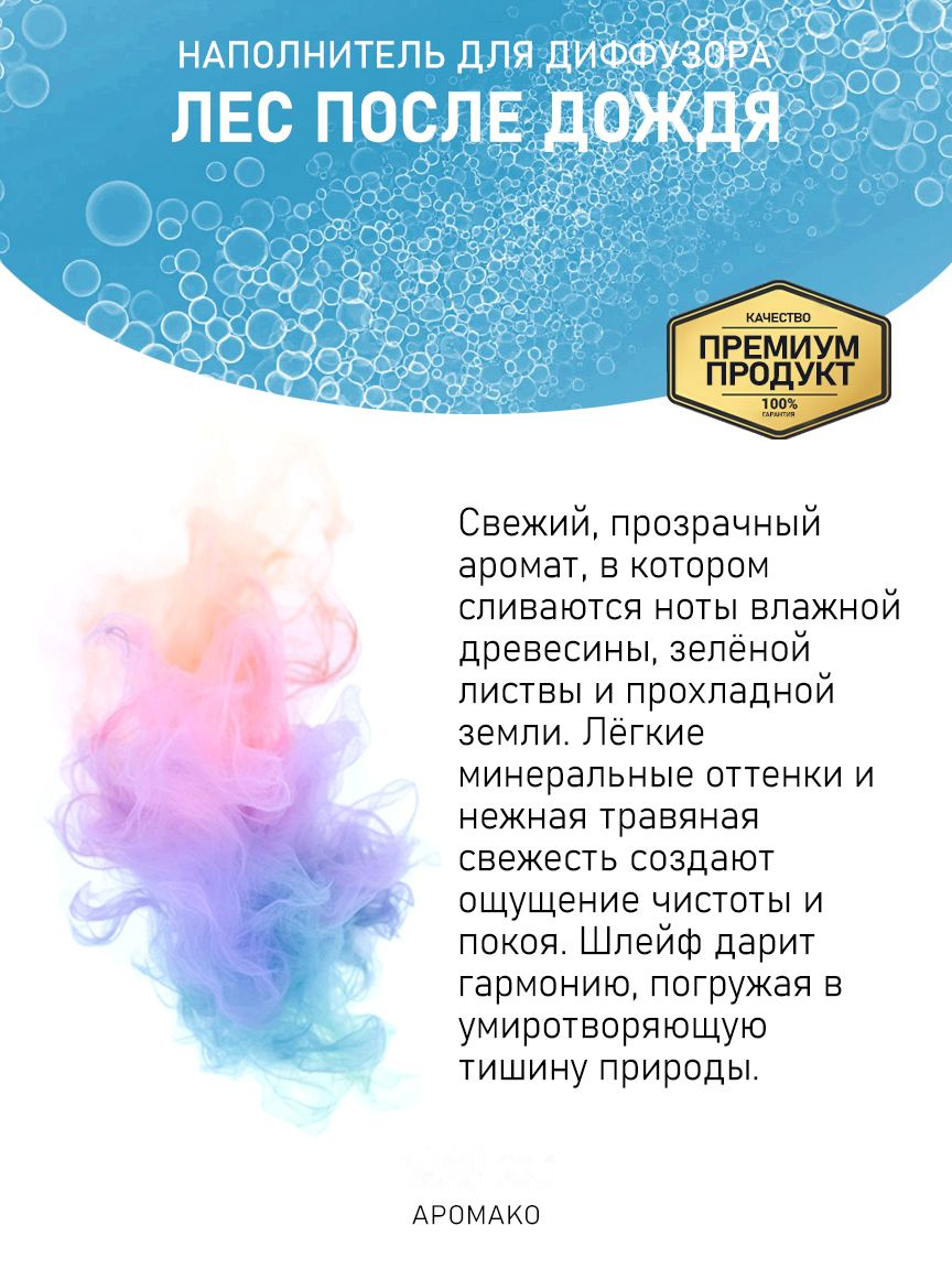Рефил для аромадиффузора «Лес После Дождя»