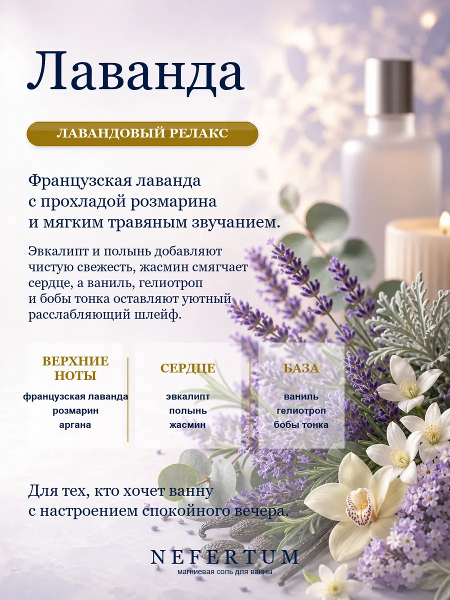 Магниевая соль Эпсом для ванны подарочный набор 4х100 г