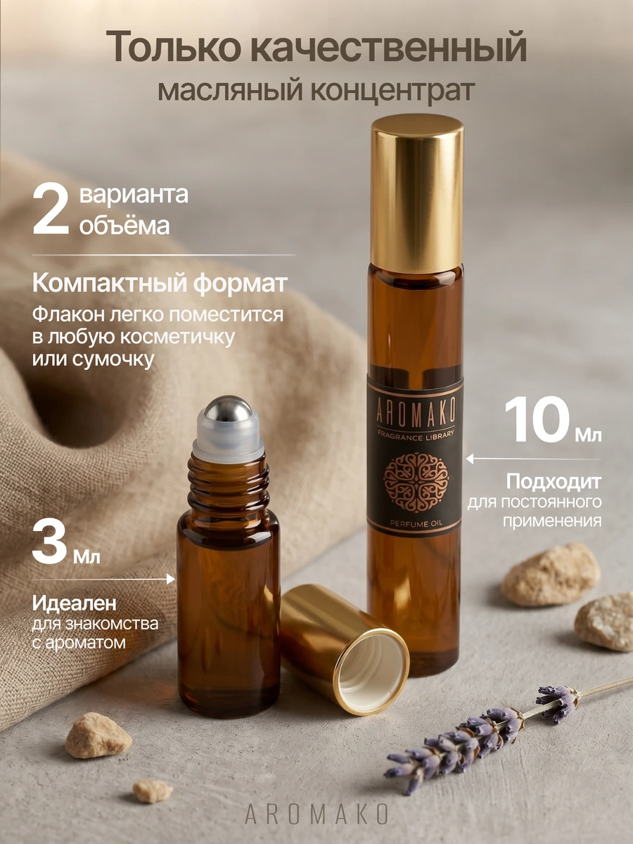 Масляные духи — Имбирный пряник, 3 мл